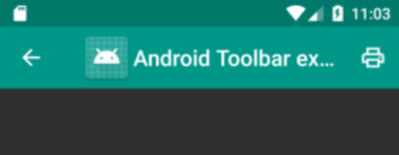 Android Toolbar